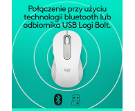LOGITECH Signature M650 L Wireless Mouse Biala - 713346 - zdjęcie 11